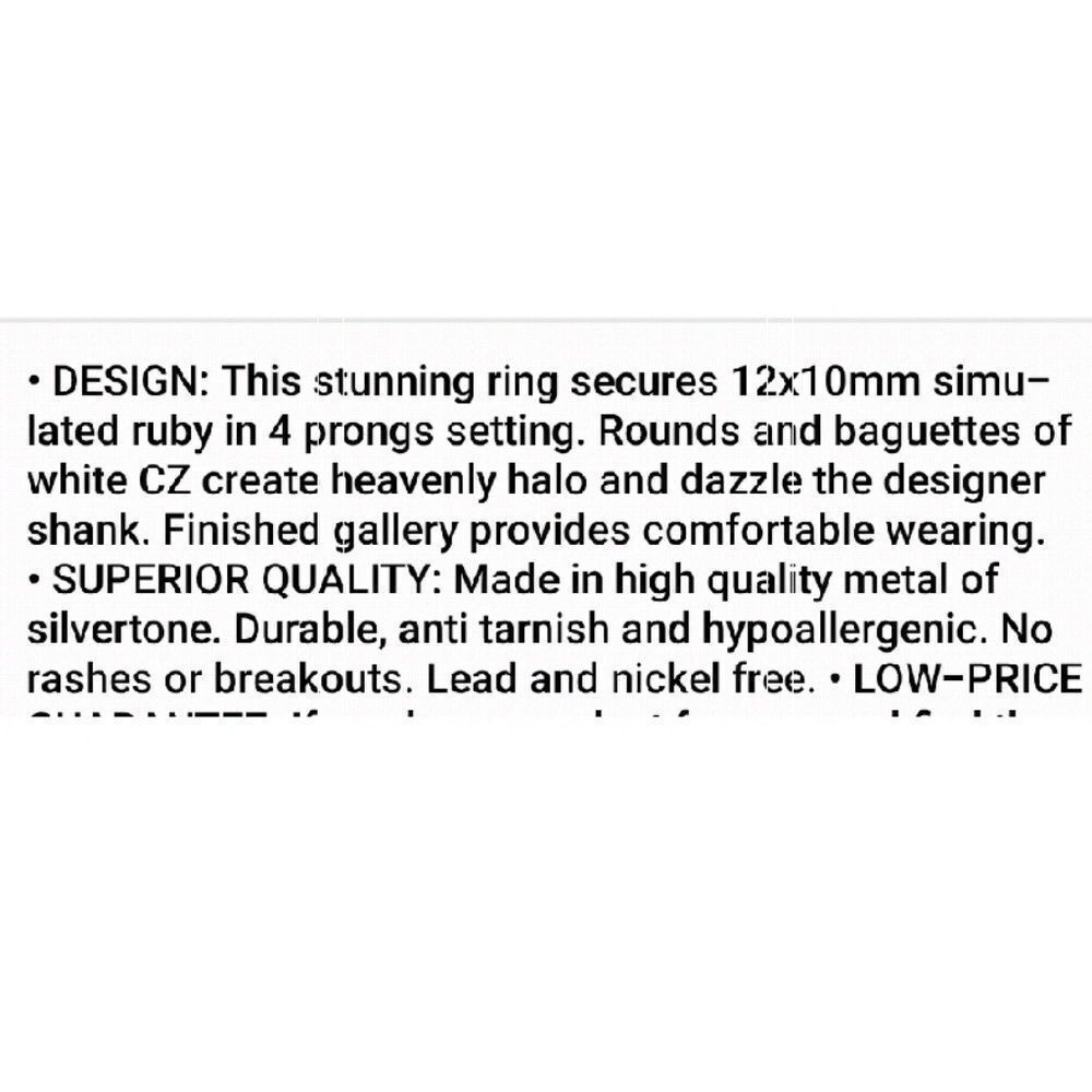 Red Glass Ring‎ - Picture 7 of 8